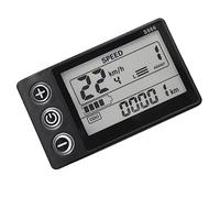 Trjgtas Panneau de contrôle imperméable 6 broches pour vélo électrique Écran LCD pour scooter électrique E-Bike 24 V 36 V 48 V 60 V S866