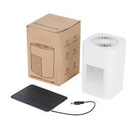 Trjgtas Purificateur d'air froid à énergie solaire, panneau solaire de 20 W IP65 résistant à l'eau pour voitures, hangars, maisons d'animaux domestiques, extérieur, extérieur sans batterie