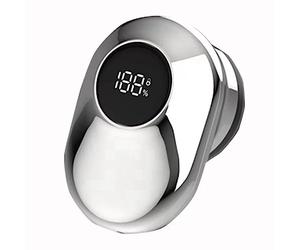 Trjgtas Rasoir éLectrique IPX7 éTanche Mini Rasoir Portable à Affichage NuméRique pour