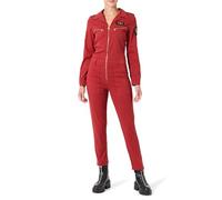 Schott NYC TRJUMP21W Combinaison, Terracotta, L Femme