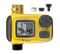 TRJZWA Programmateur Arrosage Automatique, 2024 Le Nouveau Minuteur Arrosage Automatique AVCE Écran LCD Bouton Manuel pour Un Réglage Facile Applicable de Arrosage Système pour Pelouse et Jardin