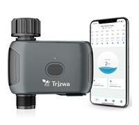 TRJZWA Programmateur Arrosage Wifi pour Arrosage Plante Vacances,Minuterie D'arrosage Automatique à Piles pour Télécommande, Système D'arrosage WiFi Intelligent pour Jardin et Pelouse