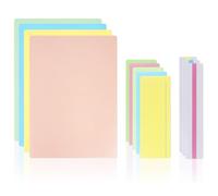 TRKETK 12 Pièces Regle de Lecture, Bande de Lecture Guidée Dyslexie Règle de Lecture de Surbrillance Colorée Règle de Suivi pour Guider les Lecteurs Débutant pour L'enseignement et L'aide à la Lecture
