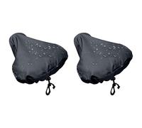 TRKETK 2 Pièces Housses de Selle de Vélo Imperméables Portable Universelles Imperméable Protection Contre la Pluie Anti-Poussière Convient à la Plupart des Selles de Vélo comme de Route
