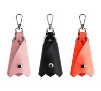 TRKETK 3 Pièces Porte-clés Porte Clef Voiture en Forme de Chauve-Souris étui à Clés en Cuir Synthétique Sac Porte-Clés Unisexe pour Tous Les Types de Clés Voiture Accessoires