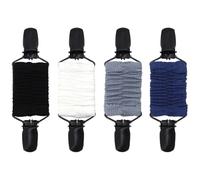 TRKETK 4 Pièces Pinces à Dos pour Robe, Accessoires de Vêtements pour Robe et Pull Pinces à Vêtements Rétro Accessoires Décoratifs pour Châles, Vêtements (Gris, Bleu Marine, Noir, Blanc)