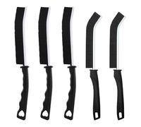 TRKETK 5 Pièces Brosse de Nettoyage de Crevasses, Brosse de Nettoyage de Crevasses à Poils Durs Outil de Brosse de Crevasse Multifonctionnel pour la Maison la Cuisine Le Carrelage la Salle de Bain