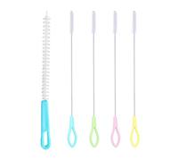 TRKETK 5 Pièces Brosses de Nettoyage Brosse de Nettoyage Bouteille Brosses à Paille Brosse de Tube à Essai Brosses de Nettoyage en Nylon pour Nettoyer Les Pailles Tubes à Essai Théière