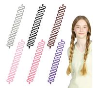 TRKETK 6 Pièces Outil de Tressage de Cheveux, Cheveux Mode Clip Outils de Coiffure Tresse Accessoires de Tresse Mode Français Clip De Coiffure Twist Braid pour Filles et Dames DIY Accessoires