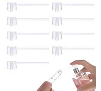TRKETK 60 Pièces Pompes de Recharge de Parfum pour Cosmétiques Plastique Distributeur de Parfum Pompe Portable Makeup Dispenser Outil de Transfert pour Petit Voyage Spray Bottle