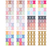TRKETK Lot de 144 onglets adhésifs double face pour annotations multicolores inscriptibles - Autocollants vierges pour notes d'étude, livres de cuisine, étiquetage, planification