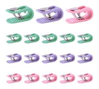 TRKETK Lot de 18 clips de couette à haute élasticité sans épingles, antidérapants, sans couture, pour la maison et la chambre à coucher