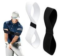 TRKETK Lot de 2 bandes de connexion pour le golf, aide à l'entraînement au golf, bandes élastiques pour hommes, femmes et enfants, correction de la posture et de l'alignement