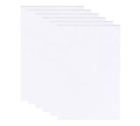 TRKETK Pack de 6 Panneaux en Mousse Blanche, 3 mm Panneau d'Affichage en Mousse Rectangulaire de 30 x 20 cm Panneau de Montage en Feuille de PVC pour Montage Artisanat Affichage le Bricolage