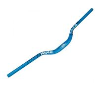 TRKIMAL φ 31,8 mm VTT de route extra long 720 mm guidon 55 mm pour descente vélo de course tout-terrain VTT, BMX (bleu)
