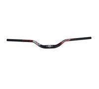 Trkimal φ31,8 mm Route VTT Vélo de montagne Vélo Extra Long 780 mm Guidon 55 mm Barre de relèvement pour Descente Cyclisme Course Hors-route VTT, BMX (Noir+Rouge)
