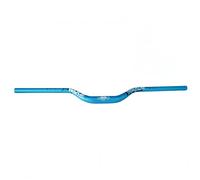 TRKIMAL φ31,8mm Guidon Extra Long 780mm pour VTT MTB de Route 55mm Riser Bar pour VTT Downhill, Course BMX Hors-piste (Bleu)