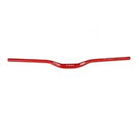 TRKIMAL φ31,8mm Guidon pour vélo de route, VTT, Mountainbike Extra Long 780mm 30mm Riser Bar pour VTT, BMX Downhill, Course, Hors-piste (Rouge)