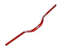 TRKIMAL φ31,8mm Route VTT Mountain Bike Vélo Guidon Extra Long 780mm Guidon 55mm Riser Bar pour Descente Cyclisme Course Tout-Terrain VTT, BMX (Rouge)