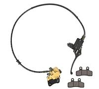 Trkimal Cylindre maître de frein à disque avant avec étrier et plaquette de frein pour Dirt Bike Pit Bike 50cc 70cc 90cc 110cc 125cc