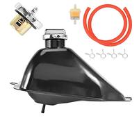 Trkimal Réservoir d'essence en métal pour 50 cc, 70 cc, 90 cc, 110 cc, 125 cc, Roketa, Taotao, Sunl, Coolster, J TA, Baja, MotorsportsVitacci, BMS, Buyang, Coolsport, Eagle, Peace, Kazuma, ATV Quad