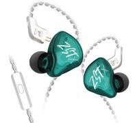 Trkk-KZ ZST X Écouteurs Intra-Auriculaires colorés 1BA 1DD Double Pilote Filaire HiFi Écouteurs de Jeu ergonomiques avec câble détachable à 2 Broches pour Singer Audiophile DJ