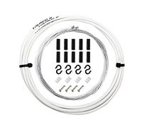 TRLREQ Ensemble de câbles de changement de vitesse universels pour dérailleur Shimano Sram/VTT vélo de route (blanc)