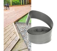 TRMLBE Bordure de pelouse 3x20m Bordure de parterre Rouleau de plastique PP Bordure flexible de parterre de jardin Protection UV et résistance aux intempéries Pelouse Bordure de tonte Ruban de bordure