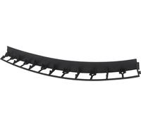 TRMLBE Bordure de pelouse de 12m avec 50 ancrages de terre Bordure de massif Plastique pliable Bordure de pavé Bordure de massif de 7,8cm de haut Palissade de tonte pour jardin Pelouse Décorative, Noi