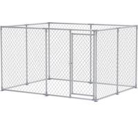 TRMLBE Poulailler 250x200x165 cm Grand enclos avec porte Poules Enclos extérieur & intérieur Cage à poules Poulailler rectangulaire