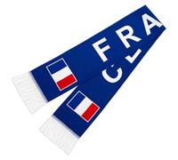 TRMPLX Écharpe Supporteur France Football - Écharpe Foot Tricolore Bleu Blanc Rouge - Accessoire Stade Enfant et Adulte