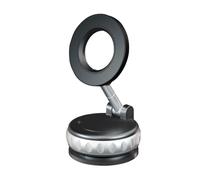 Trochate Support Magnétique Téléphone Ventouse,Support Magnétique À Ventouse Orientable 360° - Mobile Réglable à 360°, Accessoire Voiture Maison Bureau Camion