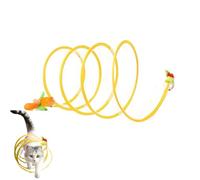 Trochate Tunnel pour Chats, Tunnel pour Animaux de Compagnie | Tube de Chat Pliable | Cours d'obstacle Portable intérieur pour Animaux de Compagnie interactifs pour l'ennui de Voyage en Plein air