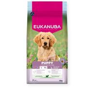 Trockenfutter für Hunde EUKANUBA Puppy Large, reich an Lammfleisch, 12kg