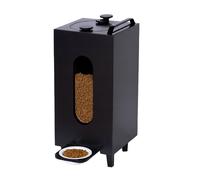 Trockenfutterspender Noir 20L Chat Chien Distributeur de Nourriture Coquille