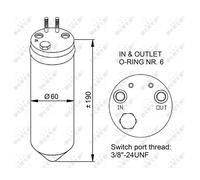 Trockner Climatisation Aluminium Compatible Pour KIA Carnival II 2.9 CRDi 2.5 V6