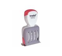 Trodat 2910p04c6 tampon dateur 54 x 30 mm