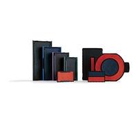 Trodat 3 cassettes d'encre pour tampons Trodat Printy 46040 et 46140 - couleur cassette d'encrage : rouge - cet encrier recharge votre tampon encreur Trodat Printy