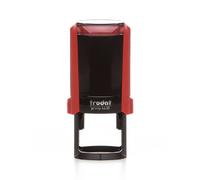 Trodat 4630 timbre 30 x 30 mm Noir, Rouge