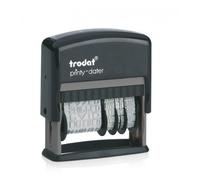 Trodat 4812 printy tampon dateur avec jours de lundi à la semaine (dimanche)