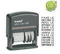Trodat 4817 Dial-A-Word Dater, noir, 75 x 30 x 92 mm