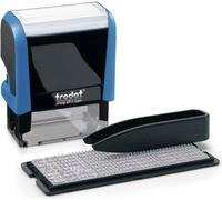 trodat 4911 TYPO trodat Tampon automatique à texte Typo Printy Set 4911, 3 lignes