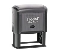 TRODAT 4926p3 grigio-ant-eco Tampon: Noir