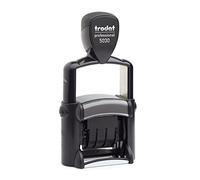 Trodat 5030 Professional Tampon dateur avec nom des mois Hauteur des caractères : 4 mm Noir [Français non garanti]