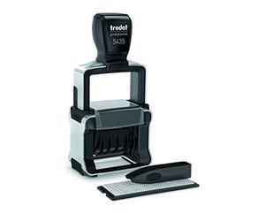 Trodat 5435pr4 Tampon dateur Professional 4.0 Typomatic