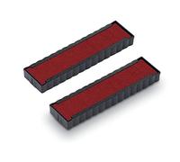Trodat 6/4916 Lot de 2 cassettes d'encrage de rechange pour Printy Rouge