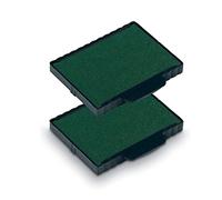 Trodat 6/57 Tampone di ricambio per Trodat Professional 5207 e 5470 verde, 2 Pezzi