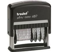 trodat 80364 trodat Wortbandstempel Printy Dater 4817A, französisch