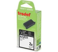 Trodat 83307 trodat coussin d'encre 2pcs noir 6/4921/SB