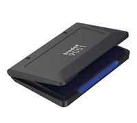 Trodat 9051 Hand Stamp Pad, 90 x 50 mm Blue
